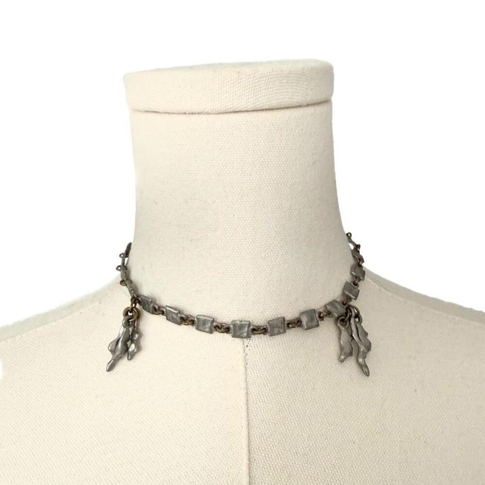 BICHE DE BERE DANGLY CHAIN CHOKER